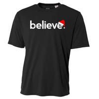 Christmas S For Women Believe Xmas Idea Cooling Performance Crew T-Shirt