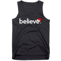 Christmas S For Women Believe Xmas Idea Tank Top