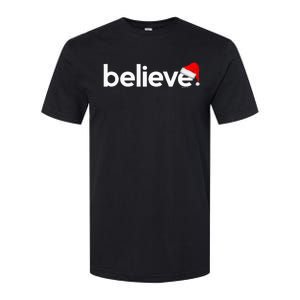 Christmas S For Women Believe Xmas Idea Softstyle CVC T-Shirt