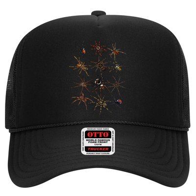 Cool Spider For Women Arachnid Spooky Scary Halloween Trucker Hat