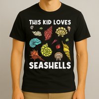 Cute Seashell For Seashell Collector Collecting T-Shirt