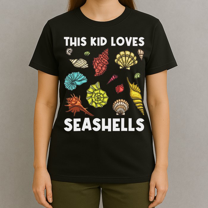 Cute Seashell For Seashell Collector Collecting T-Shirt
