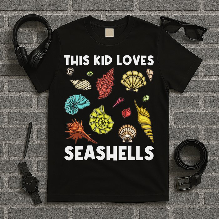 Cute Seashell For Seashell Collector Collecting T-Shirt