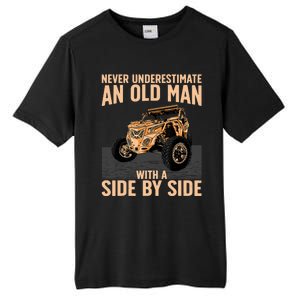 Cool SXS For Grandpa Dad Offroad UTV ATV SideBySide Tall Fusion ChromaSoft Performance T-Shirt