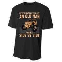 Cool SXS For Grandpa Dad Offroad UTV ATV SideBySide Performance Sprint T-Shirt