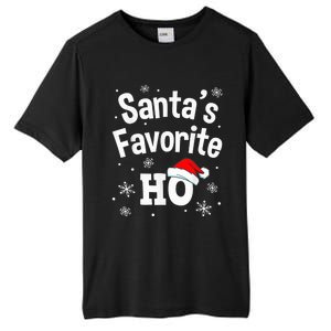 Christmas Santa's Favorite Ho Shirt, Adult Naughty Pajama Tall Fusion ChromaSoft Performance T-Shirt