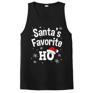 Christmas Santa's Favorite Ho Shirt, Adult Naughty Pajama PosiCharge Competitor Tank