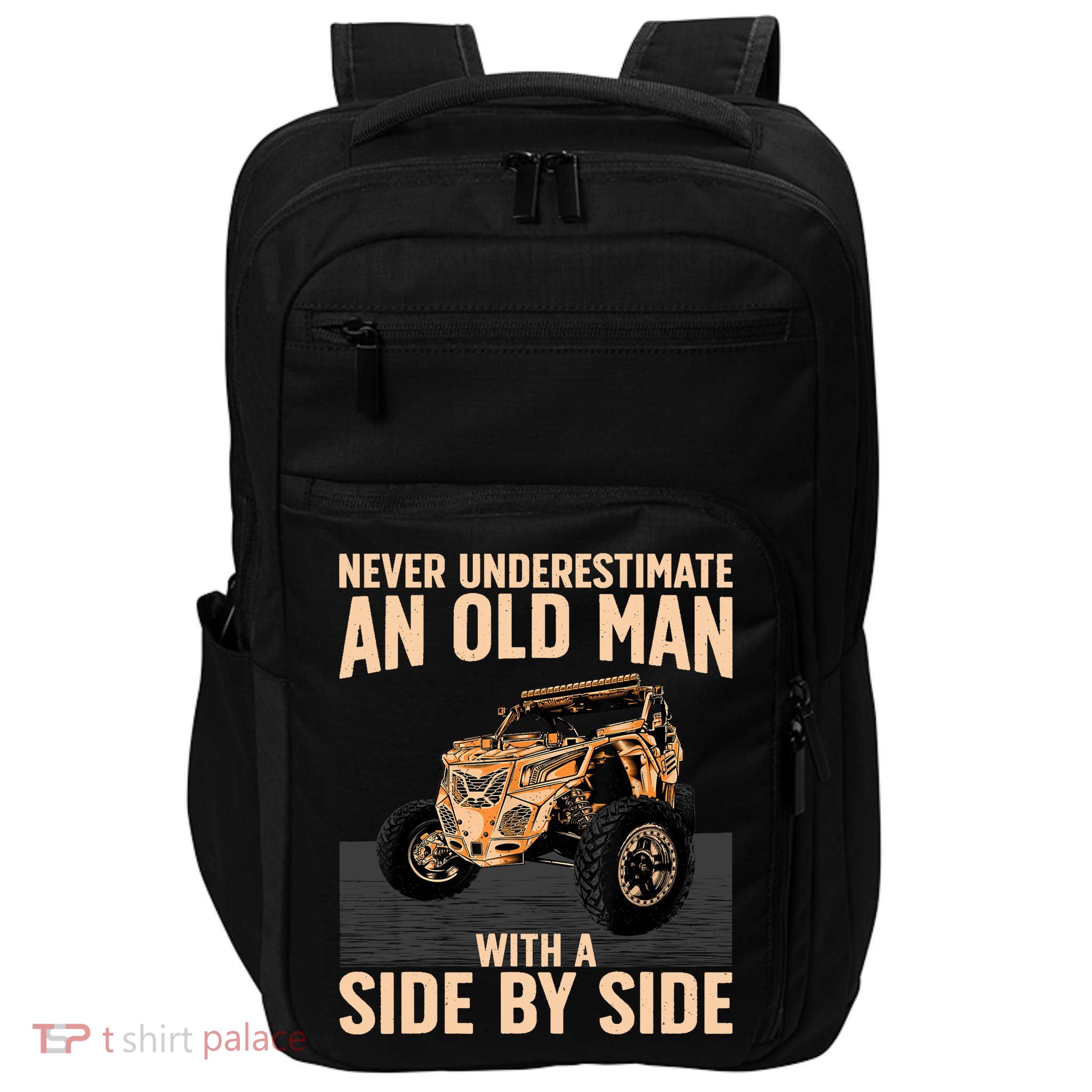 Cool SXS For Grandpa Dad Offroad UTV ATV SideBySide Impact Tech Backpack