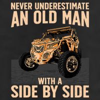 Cool SXS For Grandpa Dad Offroad UTV ATV SideBySide 12oz Stainless Steel Coffee Mug