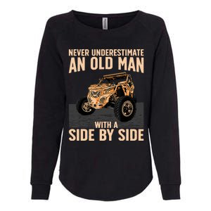 Cool SXS For Grandpa Dad Offroad UTV ATV SideBySide Womens California Wash Sweatshirt