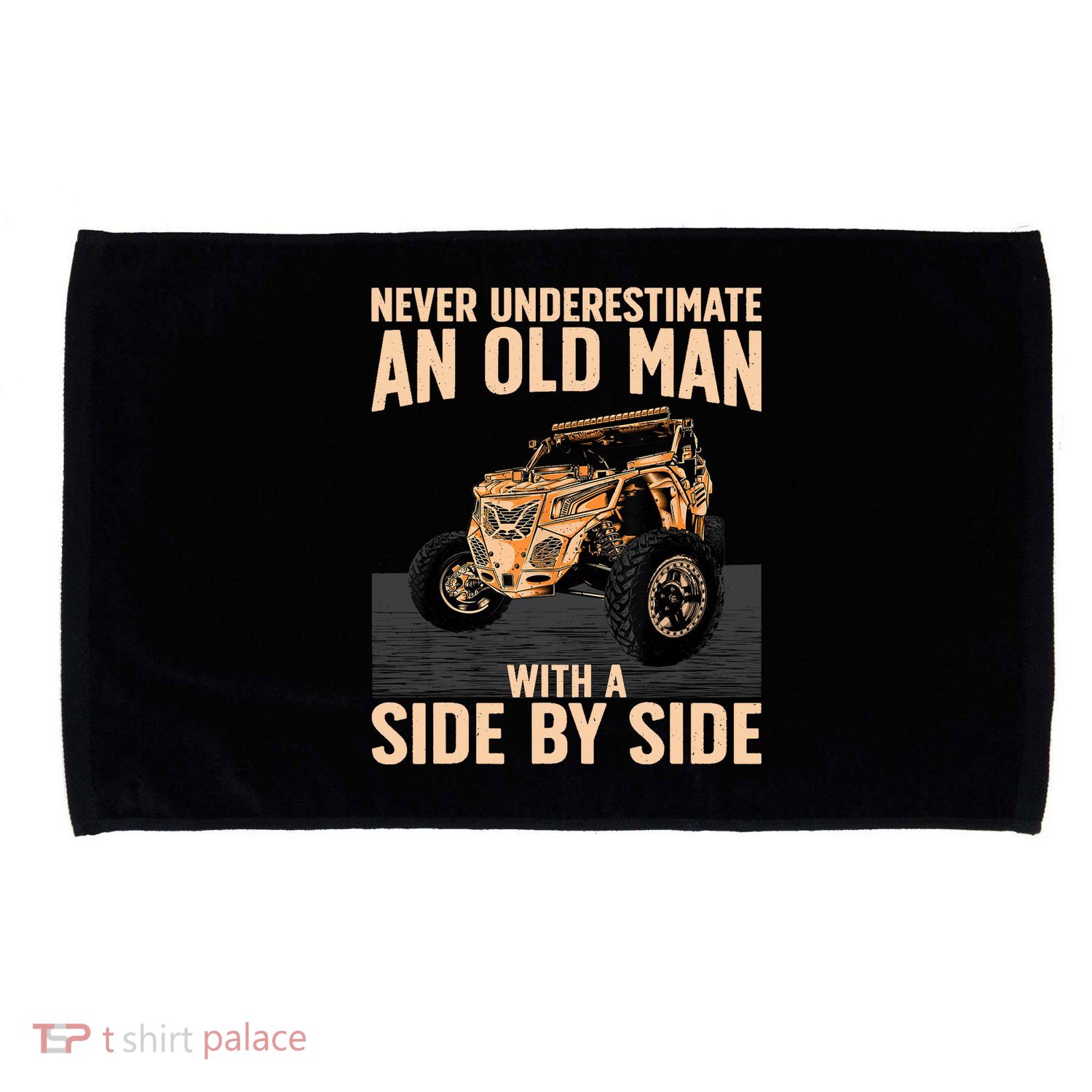 Cool SXS For Grandpa Dad Offroad UTV ATV SideBySide Microfiber Hand Towel