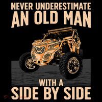 Cool SXS For Grandpa Dad Offroad UTV ATV SideBySide Wool Snapback Cap