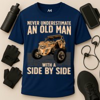 Cool SXS For Grandpa Dad Offroad UTV ATV SideBySide Performance Shirt
