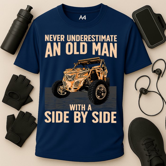 Cool SXS For Grandpa Dad Offroad UTV ATV SideBySide Performance Shirt