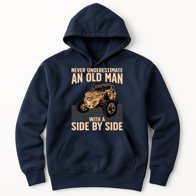 Cool SXS For Grandpa Dad Offroad UTV ATV SideBySide Hoodie