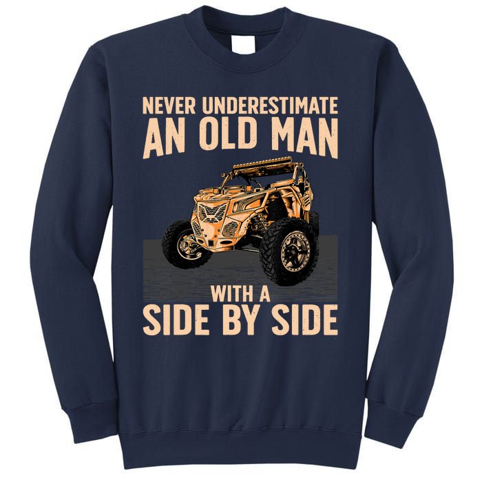 Cool SXS For Grandpa Dad Offroad UTV ATV SideBySide Sweatshirt