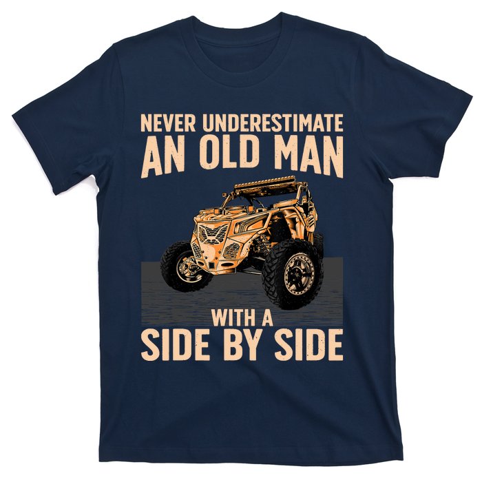 Cool SXS For Grandpa Dad Offroad UTV ATV SideBySide T-Shirt