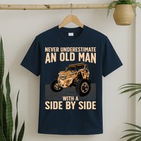 Cool SXS For Grandpa Dad Offroad UTV ATV SideBySide T-Shirt