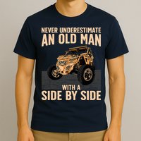 Cool SXS For Grandpa Dad Offroad UTV ATV SideBySide T-Shirt