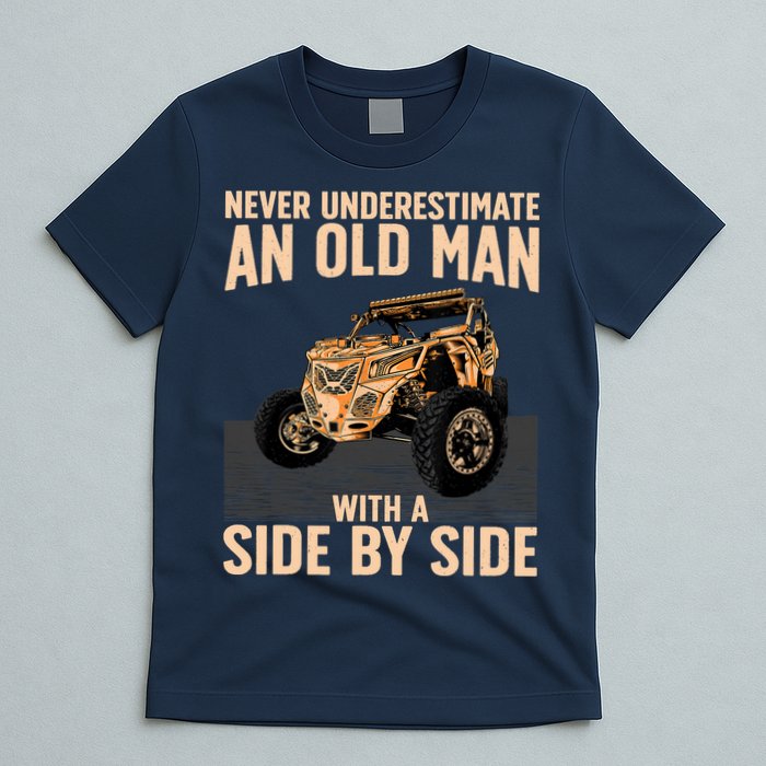 Cool SXS For Grandpa Dad Offroad UTV ATV SideBySide T-Shirt
