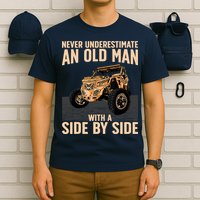 Cool SXS For Grandpa Dad Offroad UTV ATV SideBySide T-Shirt