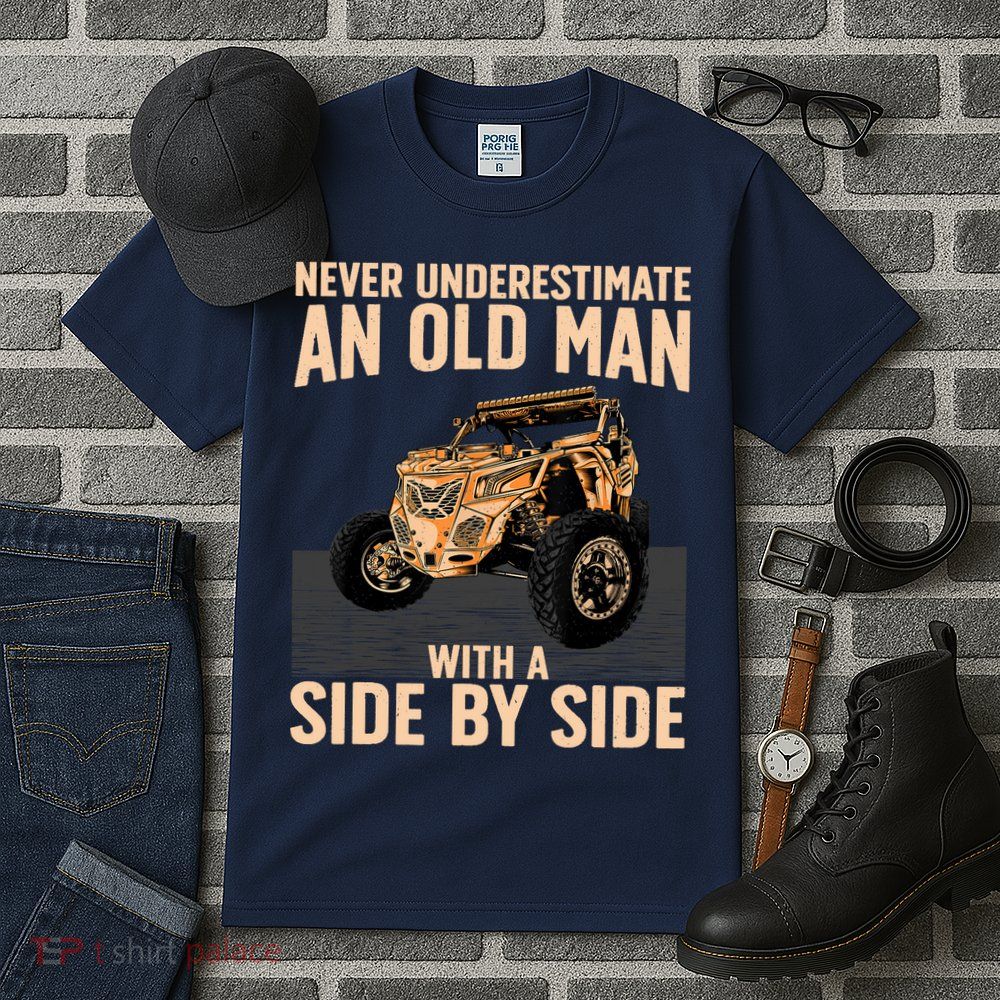 Cool SXS For Grandpa Dad Offroad UTV ATV SideBySide Tall T-Shirt