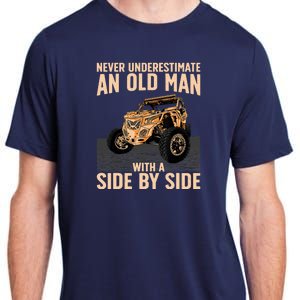 Cool SXS For Grandpa Dad Offroad UTV ATV SideBySide Adult ChromaSoft Performance T-Shirt