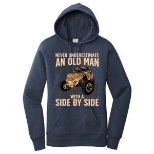 Cool SXS For Grandpa Dad Offroad UTV ATV SideBySide Women's Pullover Hoodie