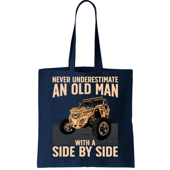 Cool SXS For Grandpa Dad Offroad UTV ATV SideBySide Tote Bag