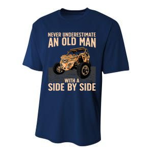 Cool SXS For Grandpa Dad Offroad UTV ATV SideBySide Performance Sprint T-Shirt