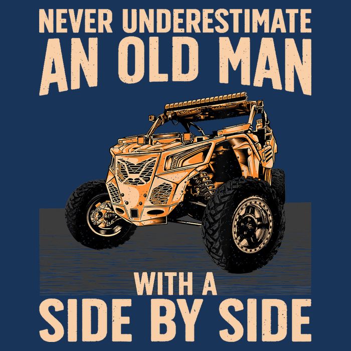 Cool SXS For Grandpa Dad Offroad UTV ATV SideBySide Poster