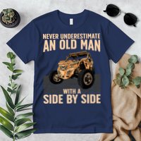 Cool SXS For Grandpa Dad Offroad UTV ATV SideBySide Premium T-Shirt