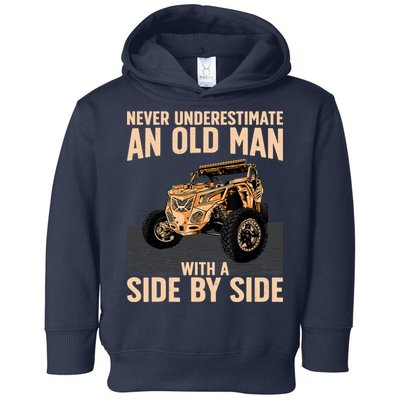 Cool SXS For Grandpa Dad Offroad UTV ATV SideBySide Toddler Hoodie