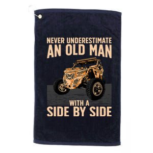 Cool SXS For Grandpa Dad Offroad UTV ATV SideBySide Platinum Collection Golf Towel