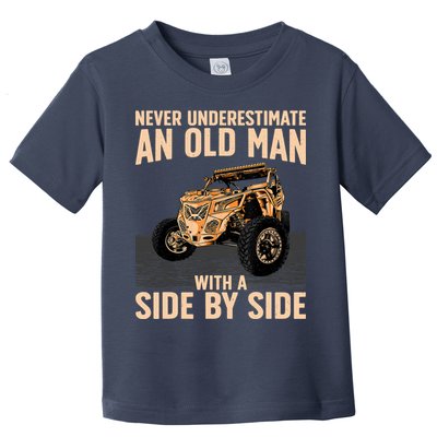 Cool SXS For Grandpa Dad Offroad UTV ATV SideBySide Toddler T-Shirt