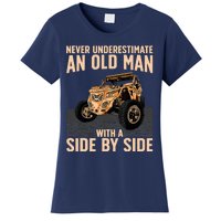 Cool SXS For Grandpa Dad Offroad UTV ATV SideBySide Women's T-Shirt