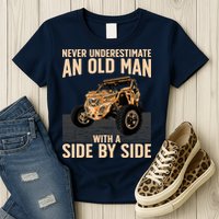 Cool SXS For Grandpa Dad Offroad UTV ATV SideBySide Womens T-Shirt