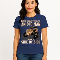 Cool SXS For Grandpa Dad Offroad UTV ATV SideBySide Womens T-Shirt