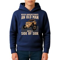 Cool SXS For Grandpa Dad Offroad UTV ATV SideBySide Kids Hoodie