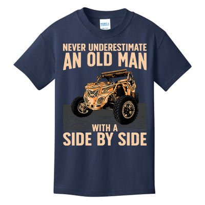 Cool SXS For Grandpa Dad Offroad UTV ATV SideBySide Kids T-Shirt