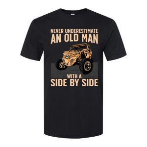 Cool SXS For Grandpa Dad Offroad UTV ATV SideBySide Softstyle CVC T-Shirt