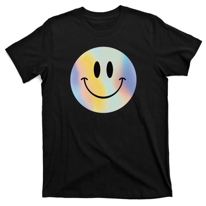 Colorful Smiley Face T-Shirt