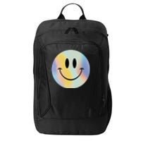 Colorful Smiley Face City Backpack