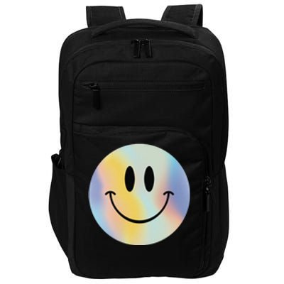 Colorful Smiley Face Impact Tech Backpack