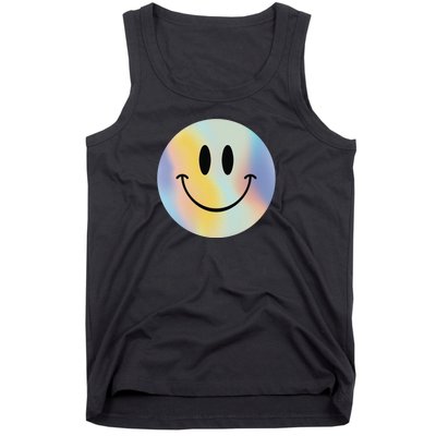 Colorful Smiley Face Tank Top