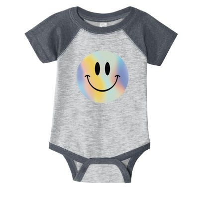 Colorful Smiley Face Infant Baby Jersey Bodysuit