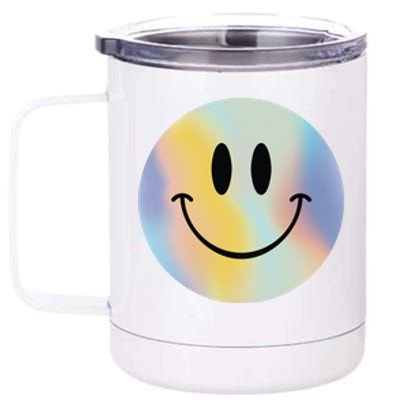 Colorful Smiley Face 12 oz Stainless Steel Tumbler Cup