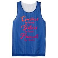 Cousins Sisters Friends Relatives Family Niece Aunt Uncle Cute Gift Mesh Reversible Basketball Jersey Tank