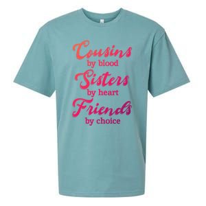 Cousins Sisters Friends Relatives Family Niece Aunt Uncle Cute Gift Sueded Cloud Jersey T-Shirt