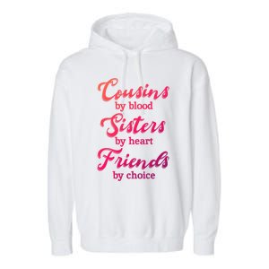 Cousins Sisters Friends Relatives Family Niece Aunt Uncle Cute Gift Garment-Dyed Fleece Hoodie